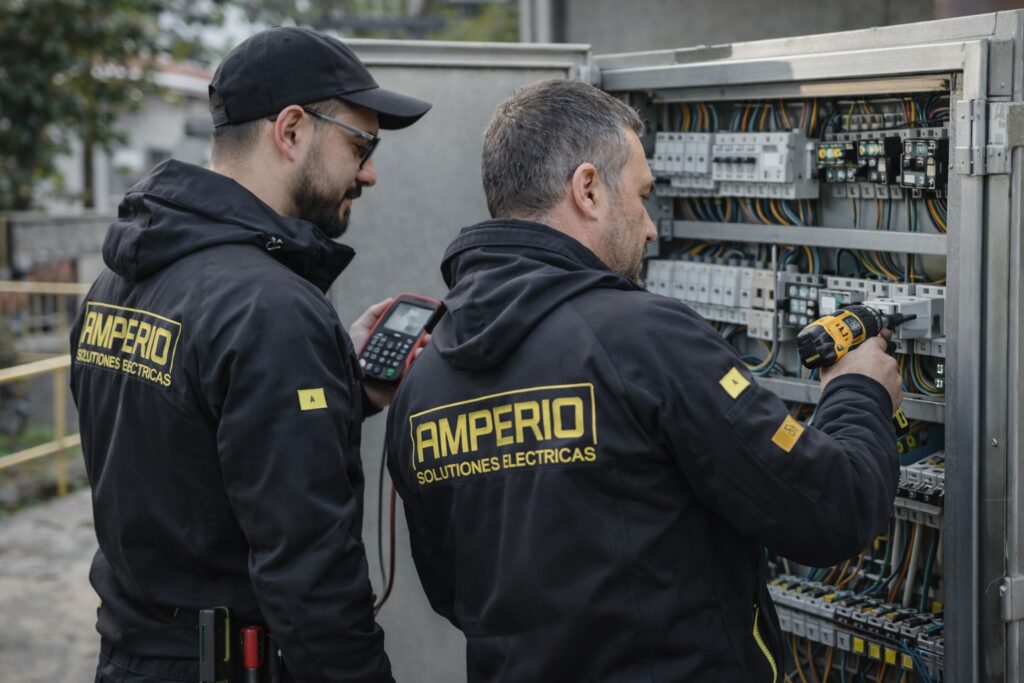 montaje de cuadro electrico